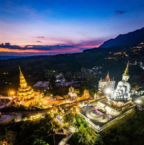 Aerial View Of Wat Phra That Pha Sorn Kaew Temple In Phetchabun