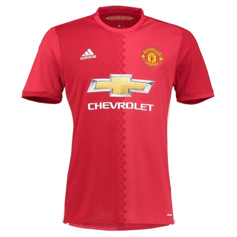 adidas Manchester United Red Replica Home 2016/17 Jersey