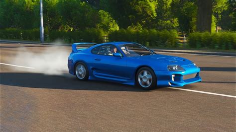 Forza Horizon 4 Toyota Supra Rz Gameplay Youtube