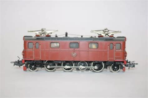 MÄRKLIN 3018 LOCOMOTIVA elettrica 1 C1 SJ GS800 ASEA schild Scala