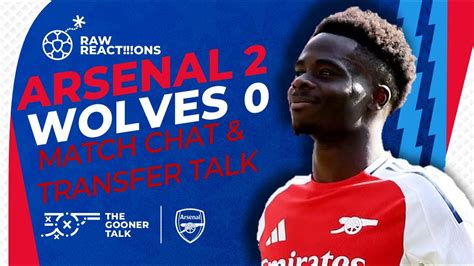 Arsenal 2 0 Wolves Match Reaction Kai Havertz Bukayo Saka