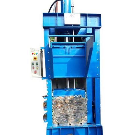 Mild Steel Body Hydraulic Pet Bottle Baling Press Machine Capacity