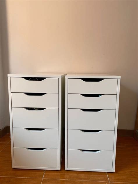 Vendo 2 Cajoneras Blancas De Ikea En Buen Estado 36X70 Y 58 5 De