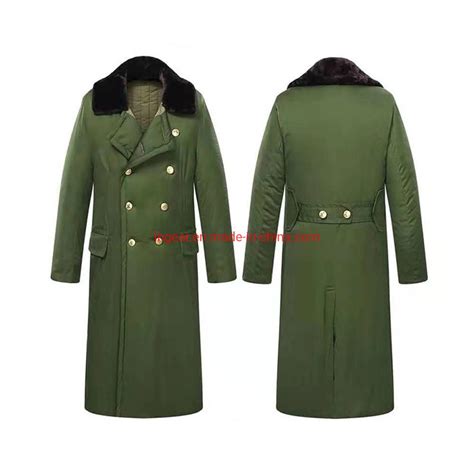 China Troop Double Cotton Breasted Parkas Camouflage Long Army Style