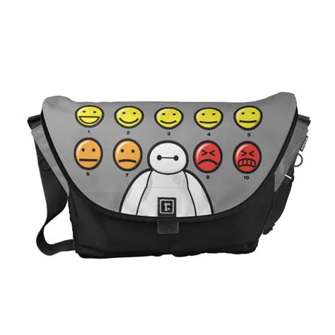 Baymax Emojicons Messenger Bag Zazzle