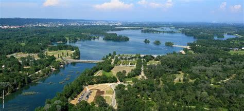 Vue A Rienne Grand Parc Miribel Jonage Cap Sur Le Rhone