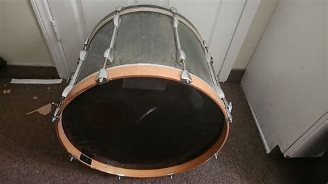 Pearl Export 22x18 Kick Bass Drum Made In Taiwan Green Reverb
