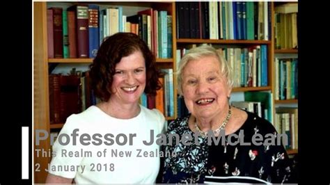 Professor Janet Mclean Rnz Interview 2 January 2018 Youtube