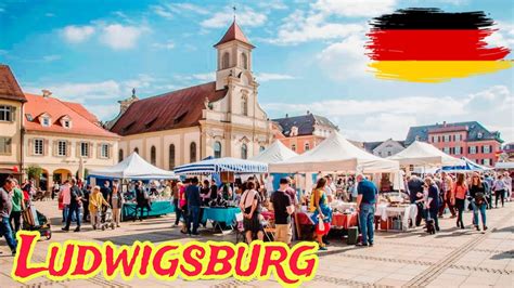 Ludwigsburg City Germany Walking Tour K Video Youtube