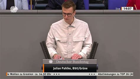 Bundestagsreden Von Julian Pahlke