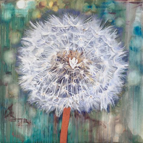 Dandelion Oil Painting At Explore Collection Of