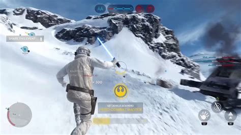 Star Wars Battlefront Killstreaks With Luke Skywalker Youtube