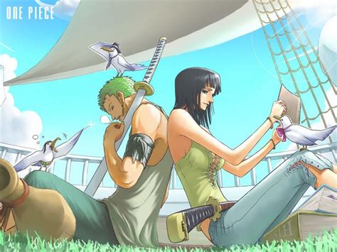 Roronoa Zoro Fanart Zerochan Anime Image Board Zoro And Robin Nico