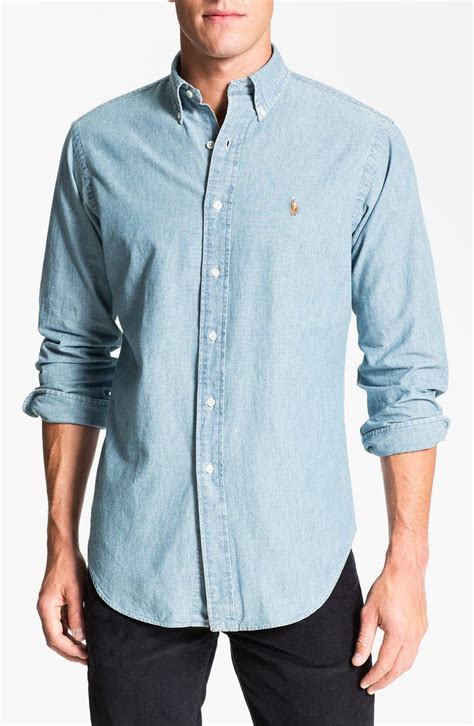 Polo Ralph Lauren Classic Fit Chambray Sport Shirt Nordstrom