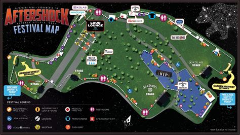 Map of Aftershock 2022 : r/AftershockFestival