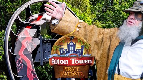 Alton Towers Pirate Takeover VLOG Featuring Nemesis Reborn February