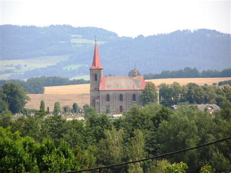 Újezd pod Troskami kostel Kostel Turistika cz