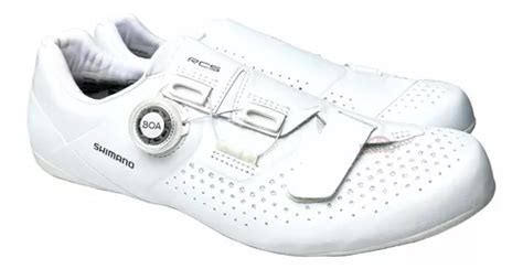 Zapatillas Ruta Shimano Rc Blancas Suela Carbono Talla Cuotas Sin