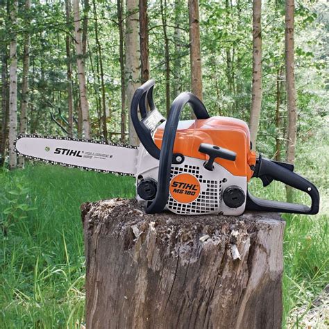 Tronçonneuse thermique MS 180 pas cher Tronçonneuse Stihl Ventes