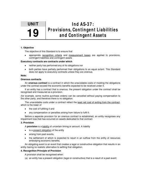 Ias 37 From Web Mcq Of Tsb Taken From Here Pdf Economies