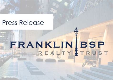 Franklin Bsp Realty Trust Inc And Capstead Mortgage Corporation