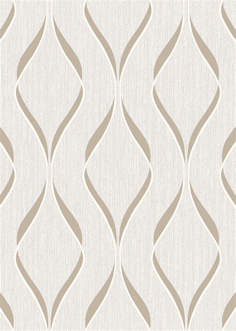 Muriva Indra Wave Wallpaper Matalan