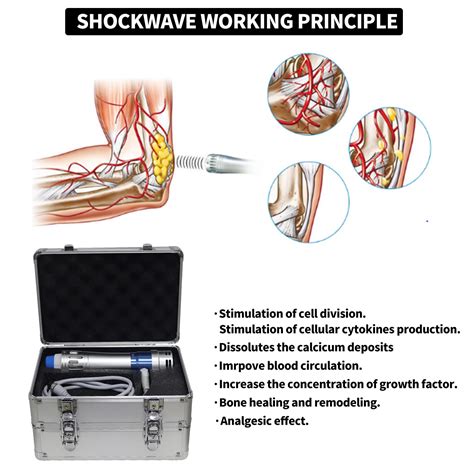 Emslimneorf 7IN1 Focused Shockwave Therapy Machine Multifunctional