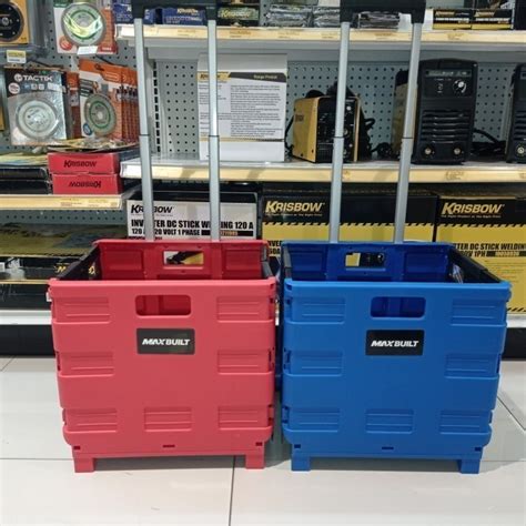 Jual Krisbow Troli Galon Trolley Barang Lipat Plastik Besi Kg