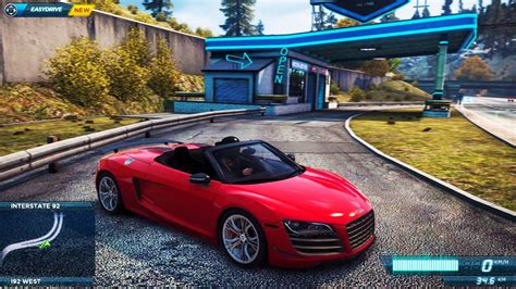 Nfs Most Wanted Audi R8 Gt Spyder Gameplay Youtube