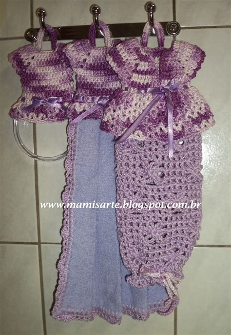 Crochet Et Tricot Da Mamis Kits Em Crochet Para Cozinha