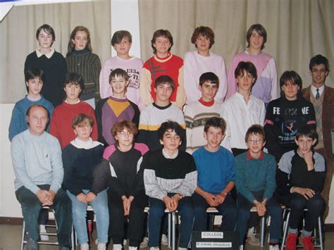 Photo de classe 3ème B de 1986 Collège Baptiste Bascoulergue Copains