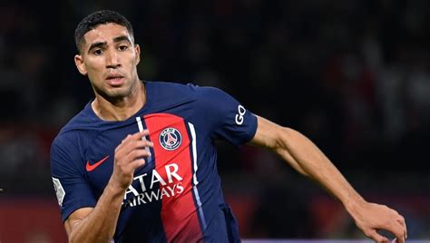 Info Flash France Bleu Psg Achraf Hakimi Confront Une Femme