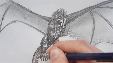 Dragon Game Of Thrones Drawing Awesome #drogon Sketch. #gameofthrones # ...