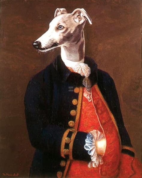 Dogs As Classical Paintings By Thierry Poncelet Greyhound Art Animal