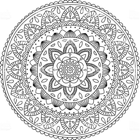 Mandalas Muy Dif Ciles Para Imprimir Y Colorear Acepta El Super Reto