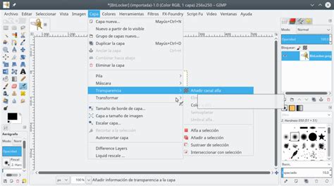 Añadir fondo transparente a una imagen con GIMP ZeppelinuX