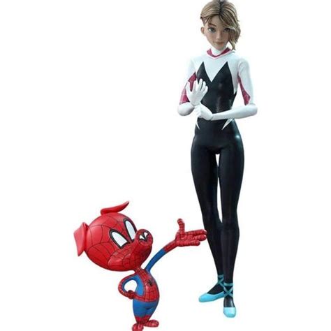 Figurine Hot Toys Mms Marvel Comics Spider Man Into The Spider Verse Spider Gwen