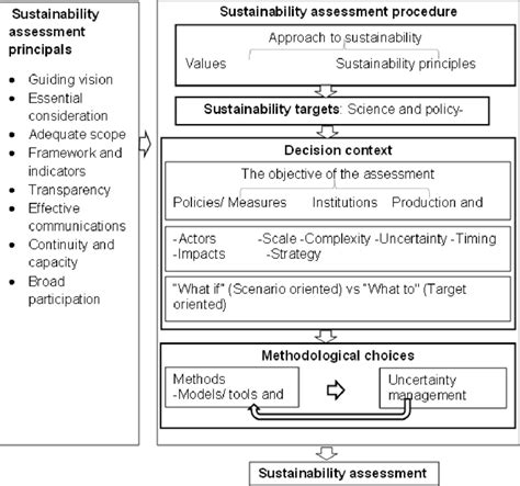 Common Frameworks For Sustainability Assessment Source Sala Et Al Download Scientific