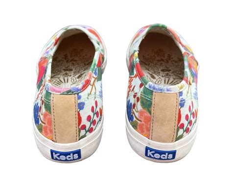 Keds X Rifle Paper Co Double Decker Garden Party Sli Gem