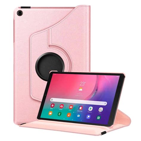 Capa Giratória Inclinável Tablet Samsung Galaxy Tab A8 Rosa Submarino