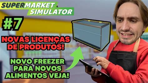 Supermarket Simulator Novos Produtos Em Nosso Mercado Expandindo O