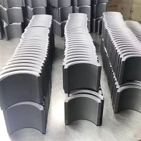 Ceramic Magnet Y30 Ferrite Ceramic Motor Arc Segment Magnet Tiles