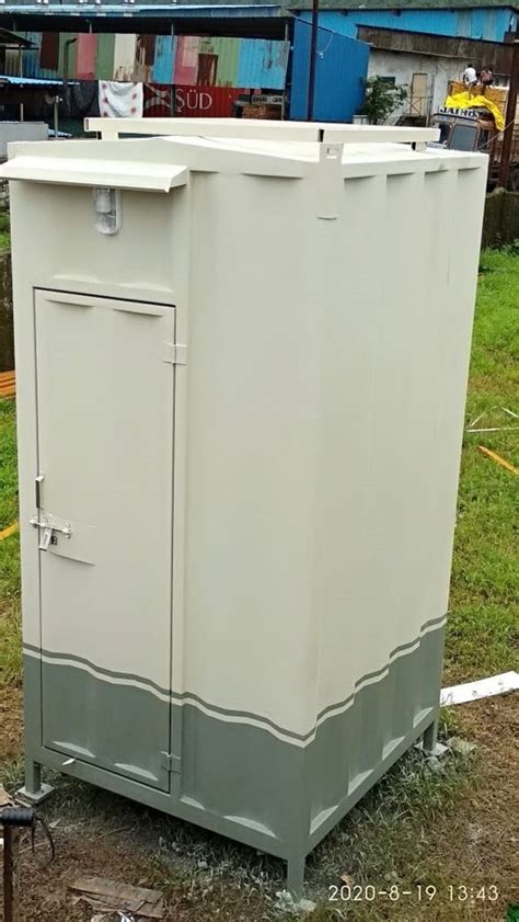 Modular Steel Portable Toilets No Of Compartments 1 Compartment At