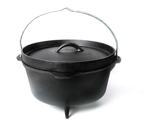 Camp Pot Wlegs Cajun Classic Cast Iron