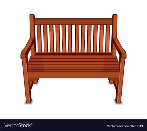 Bench Royalty Free Vector Image - VectorStock