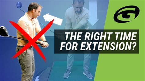 You Need Early Extension In Your Golf Swing Youtube