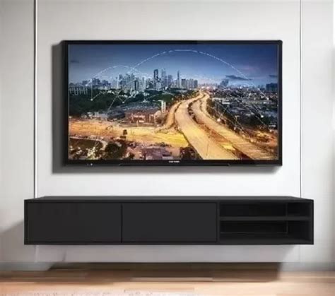 Mueble Mesa Para Tv Mueble Cm Flotante Con Puertas Meses Sin