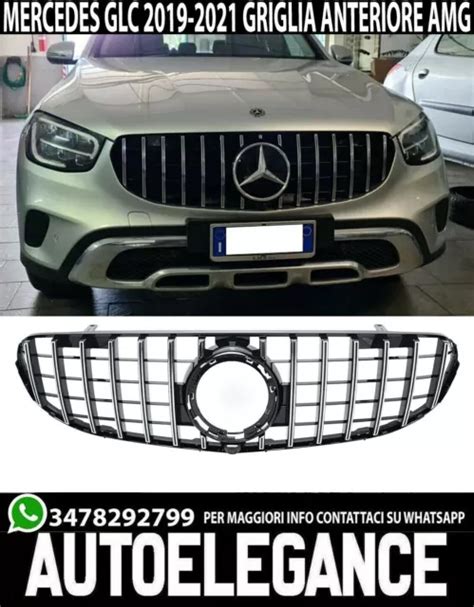 Mercedes Glc X C Parrilla Delantera Elevable Amg Satin