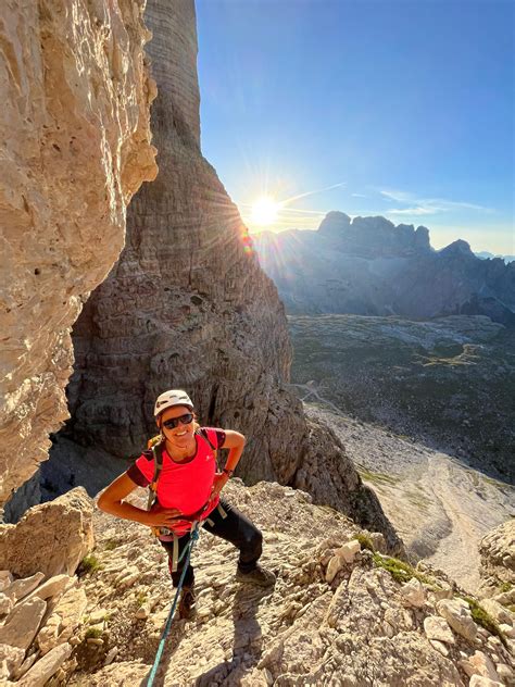 Cima Piccola Di Lavaredo Normal Route Guide Alpine Cortina