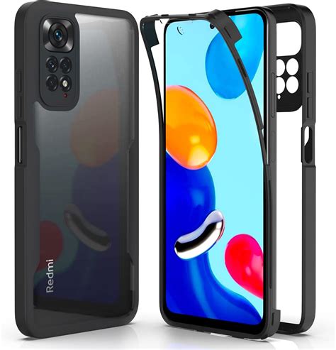 Cenhufo Coque Xiaomi Redmi Note 11 Note 11s Antichoc Housse Avec